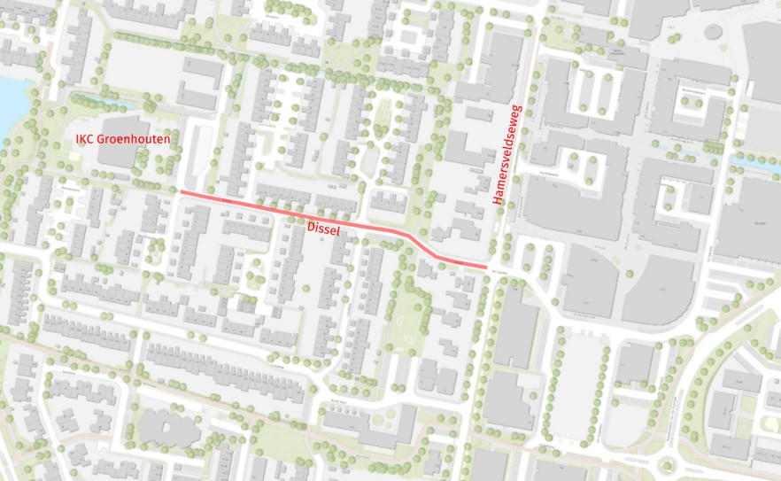 Plangebied de Dissel