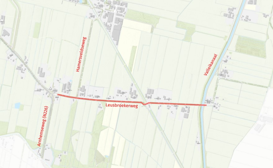 Plangebied Leusbroekerweg