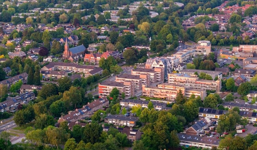 De wijk Akkerhoeve in Leusden