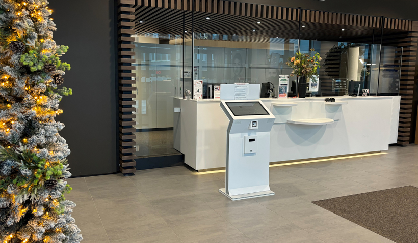 Receptie Huis van Leusden en kerstboom