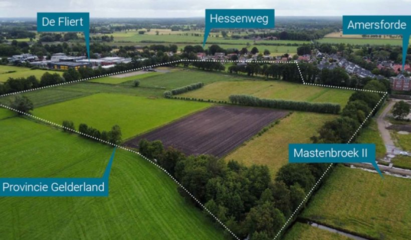 Het gebied Achterveld Noordoost